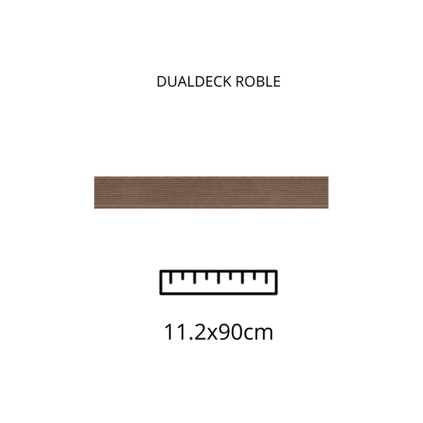 Dualdeck Roble 11.2x90