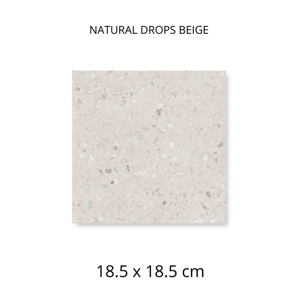 Natural Drops Beige 18.5x18.5