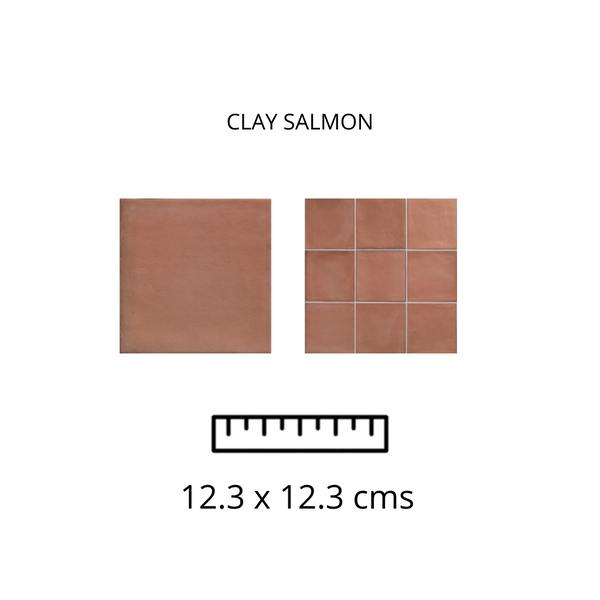 Clay Salmon 12.3x12.3