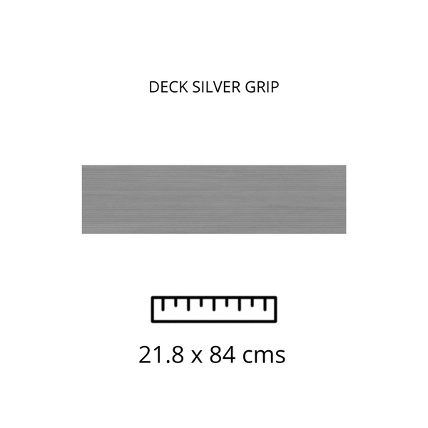 Deck Silver Grip 21.8x84