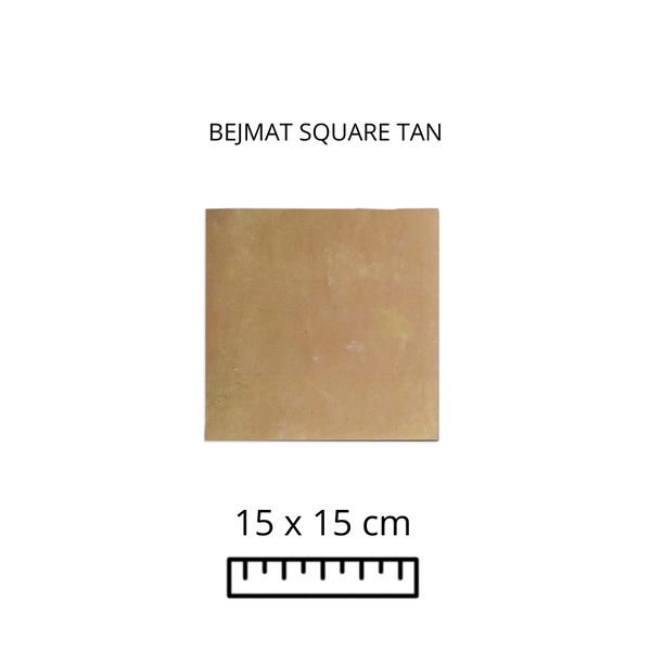 Bejmat Square Tan Matt 15X15