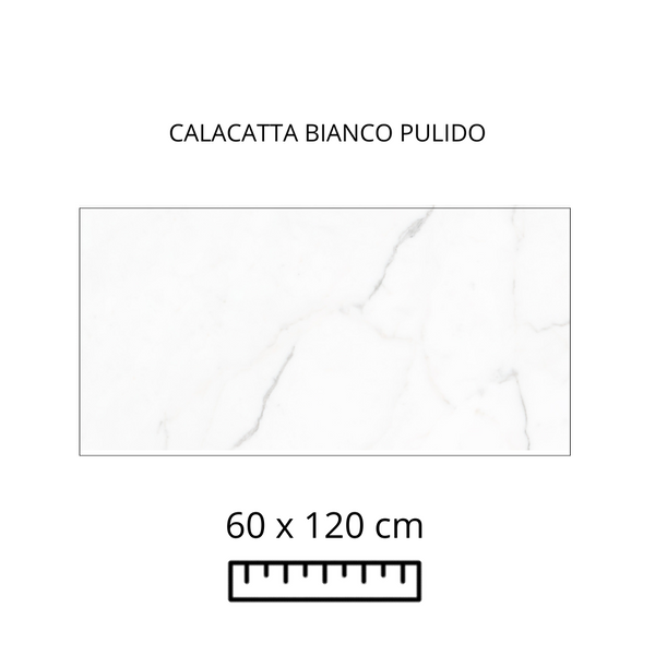 CALACATTA BIANCO PULIDO 60X120