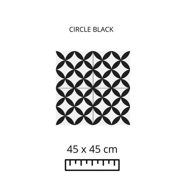 Circle Black 45X45