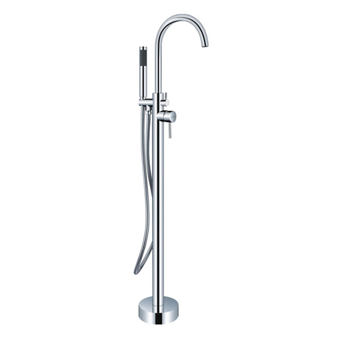 Sirus Chrome Freestanding Mixer Tap