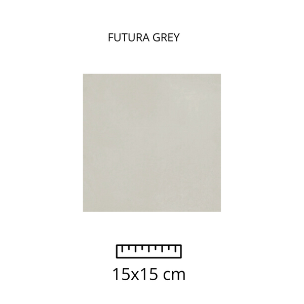Futura Grey 15x15