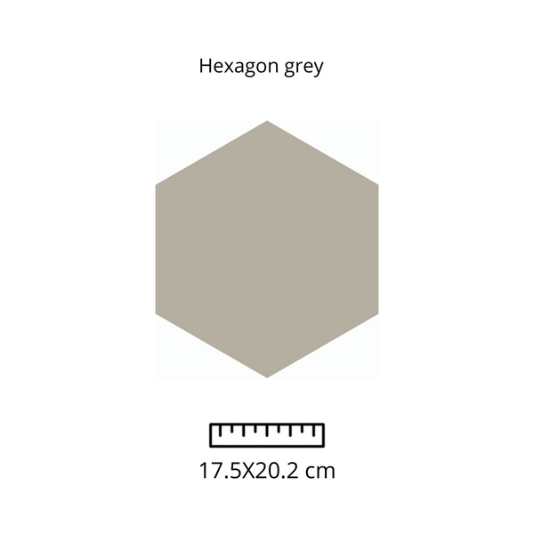 Hexagon 17.5 X 20.2 (Mate)