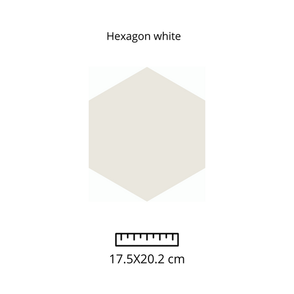 Hexagon 17.5 X 20.2 (Mate)