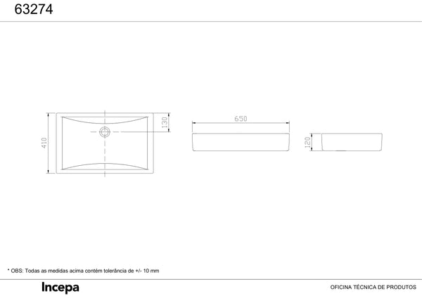 GRAN PACIFIC COUNTERTOP SINK 