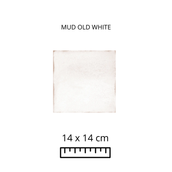 Mud Old White 14x14