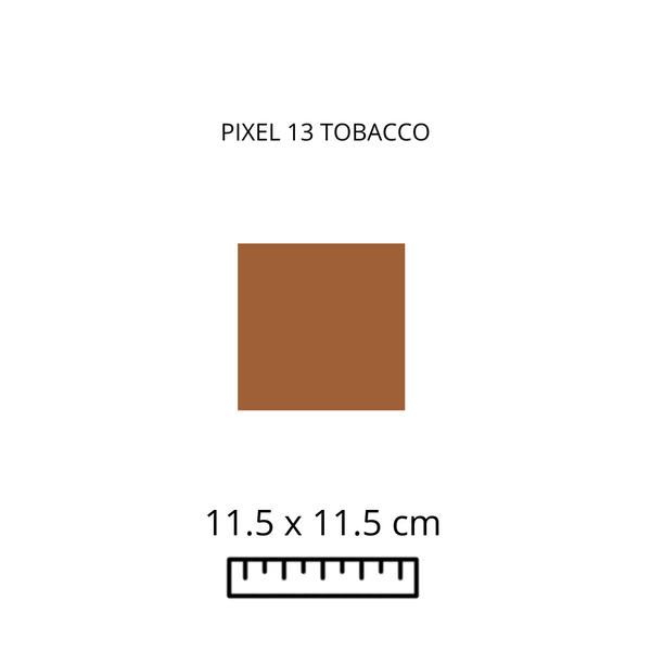 Pixel 13 - Tobacco 11.5 X 11.5