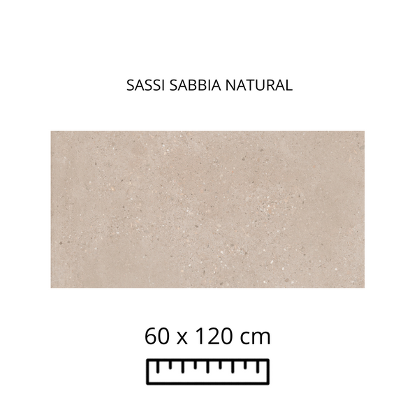 SASSI SABBIA NATURAL 60X120