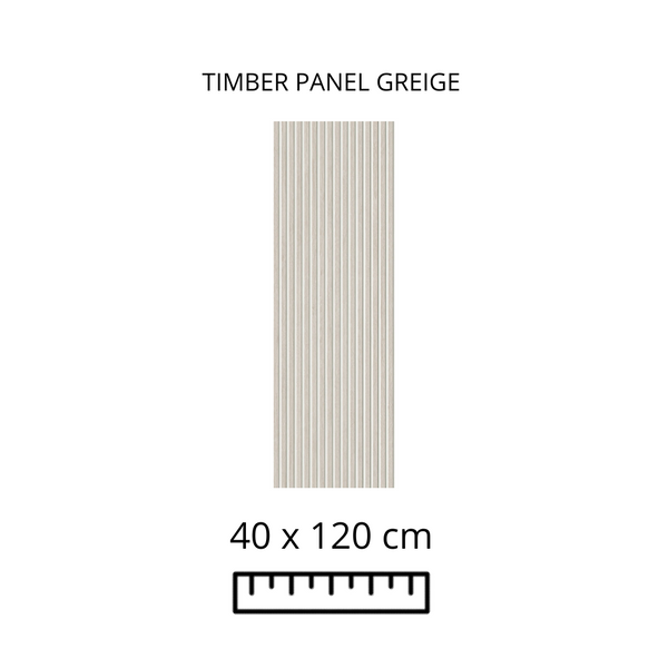 Timber Panel Greige 40x120