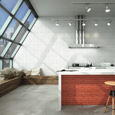 Manhattan Jet White 33.3 x 66.6
