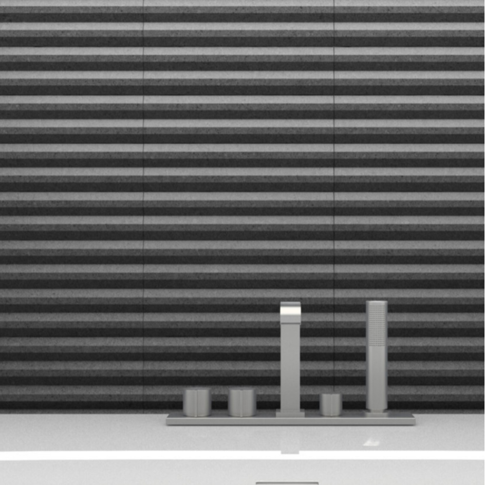 STRIPES GRAPHITE 7.5X30